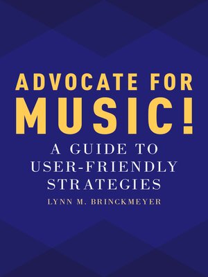 cover image of Advocate for Music!